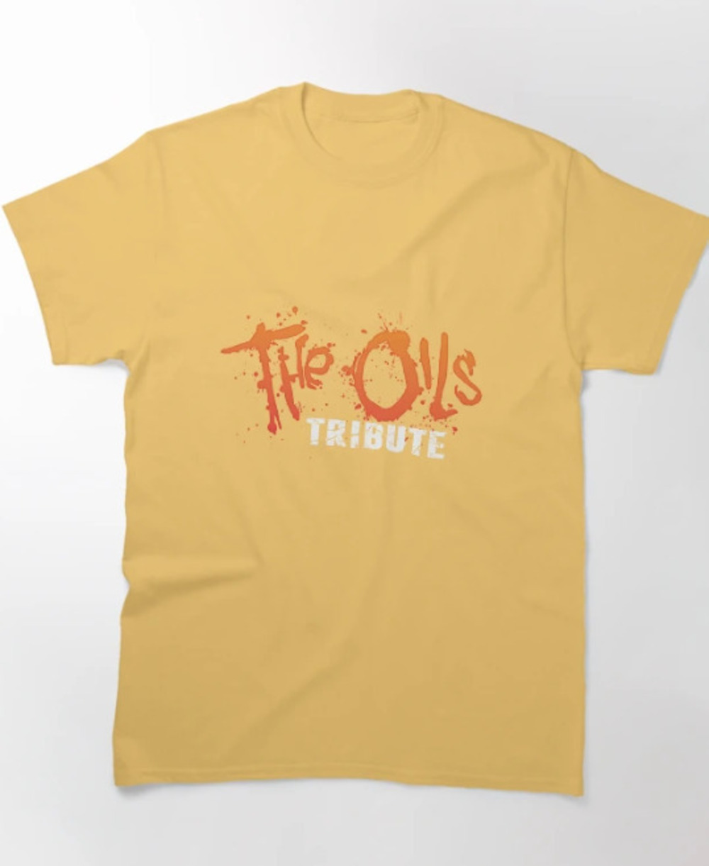 The Oils Tribute Orange Logo Classic T Shirt Daisy